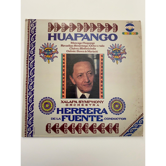 Huapango Xalapa Symphony Herrera Fuente Conductor LP D-VCL 9033 Cum Laude - Picture 1 of 7